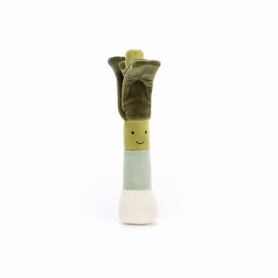 Jellycat Vivacious Vegetable Leek Australia | 594230TDY